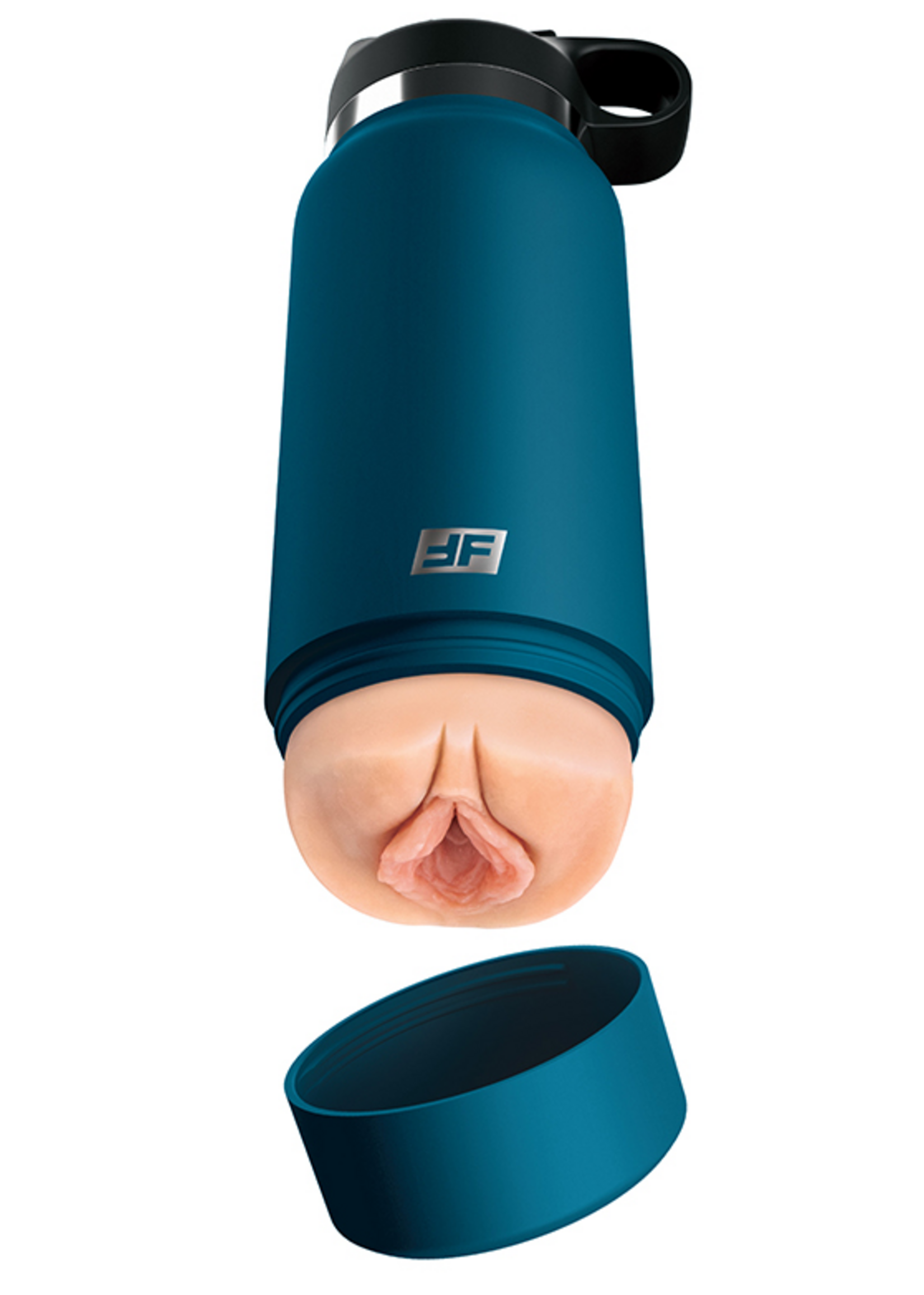 PDX Plus - Fuck Flask Secret Delight Stroker (Blue/Light)
