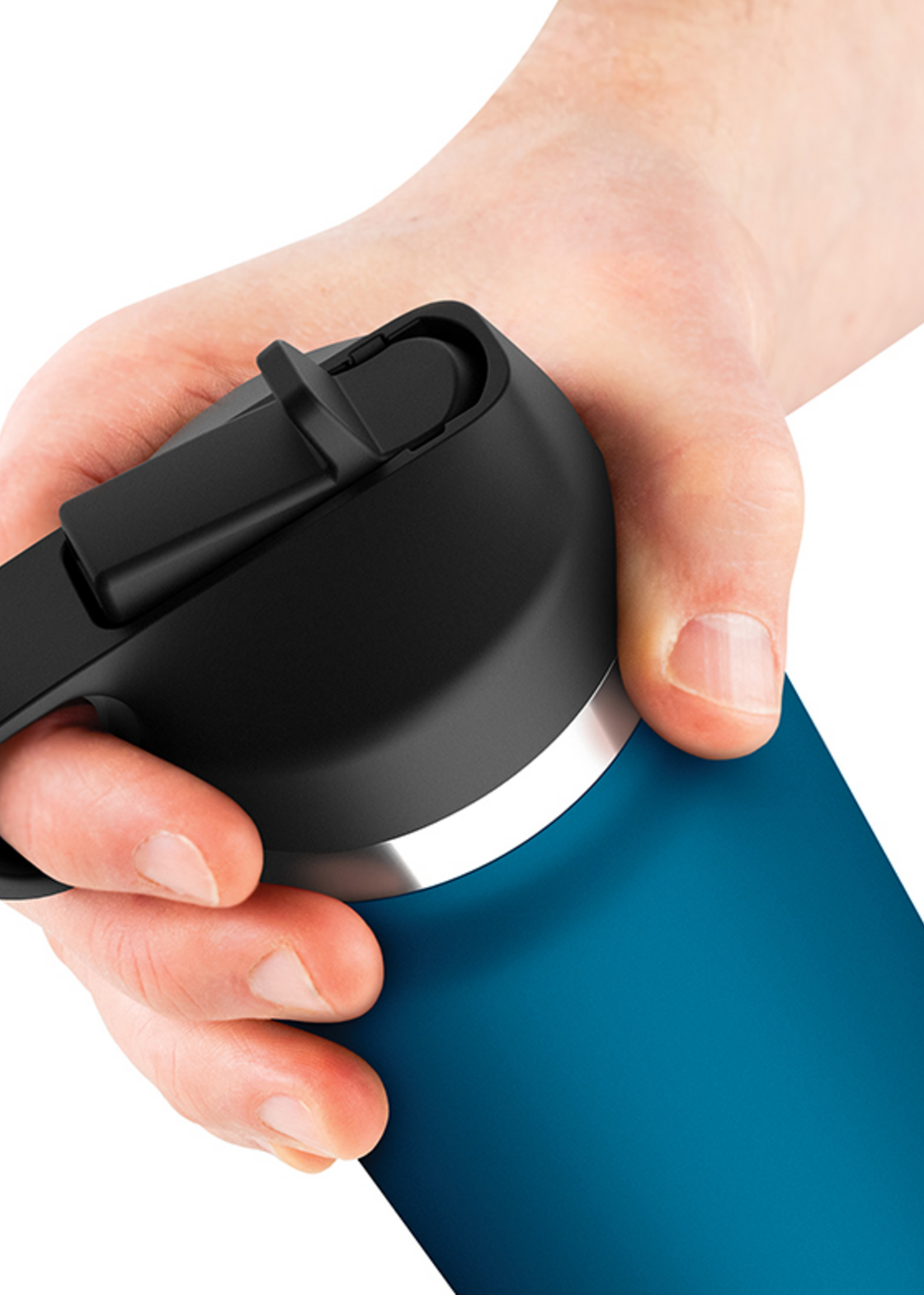 PDX Plus - Fuck Flask Secret Delight Stroker (Blue/Light)