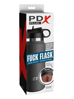 PDX Plus - Fuck Flask Secret Delight Stroker (Black/Brown)