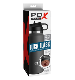 PDX Plus - Fuck Flask Secret Delight Stroker (Black/Brown)