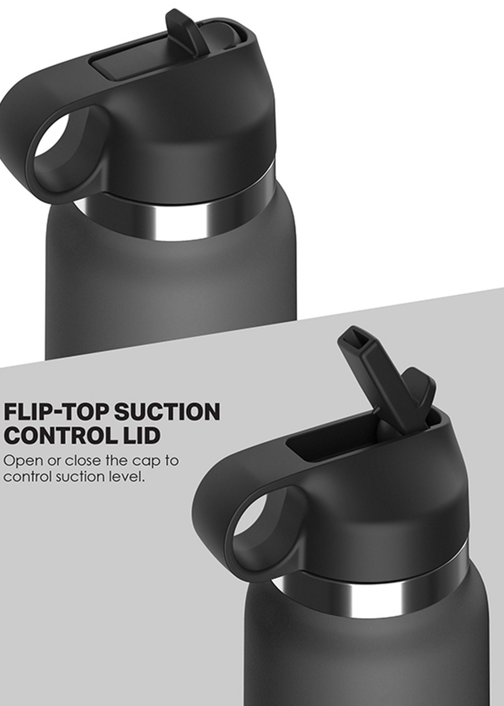 PDX Plus - Fuck Flask Secret Delight Stroker (Black/Brown)