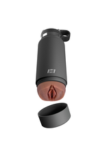 PDX Plus - Fuck Flask Secret Delight Stroker (Black/Brown)