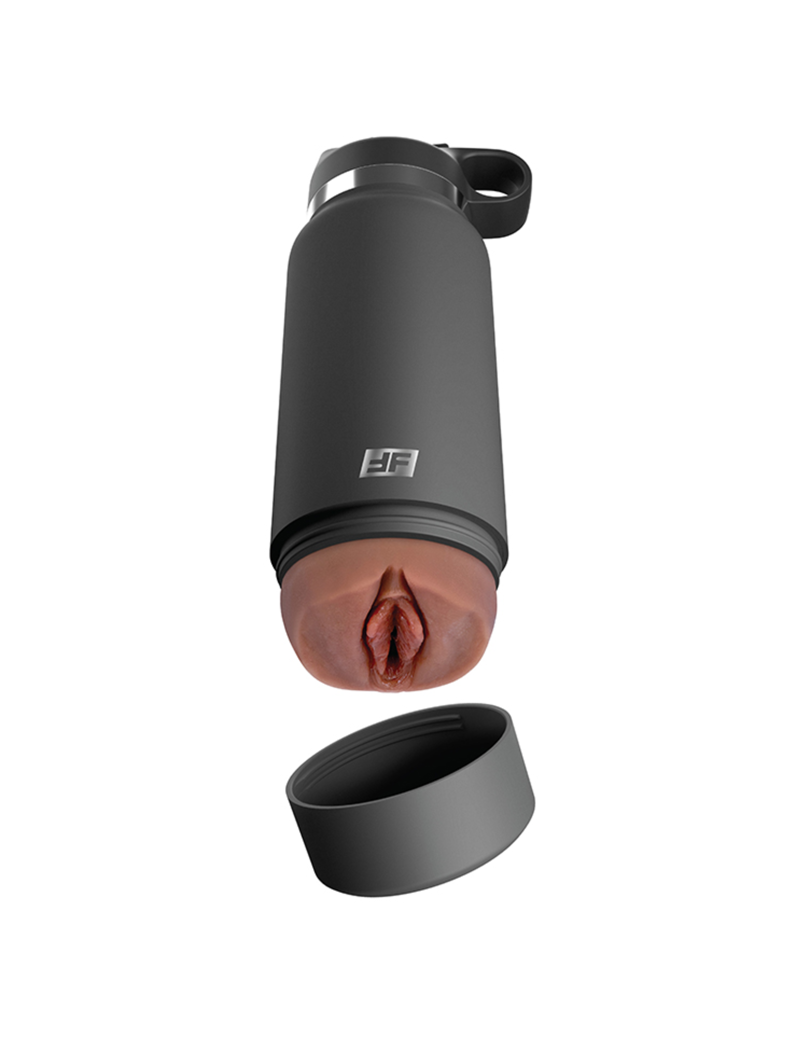 PDX Plus - Fuck Flask Secret Delight Stroker (Black/Brown)