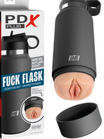 PDX Plus - Fuck Flask Secret Delight Stroker (Black/Light)