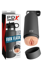 PDX Plus - Fuck Flask Secret Delight Stroker (Black/Light)