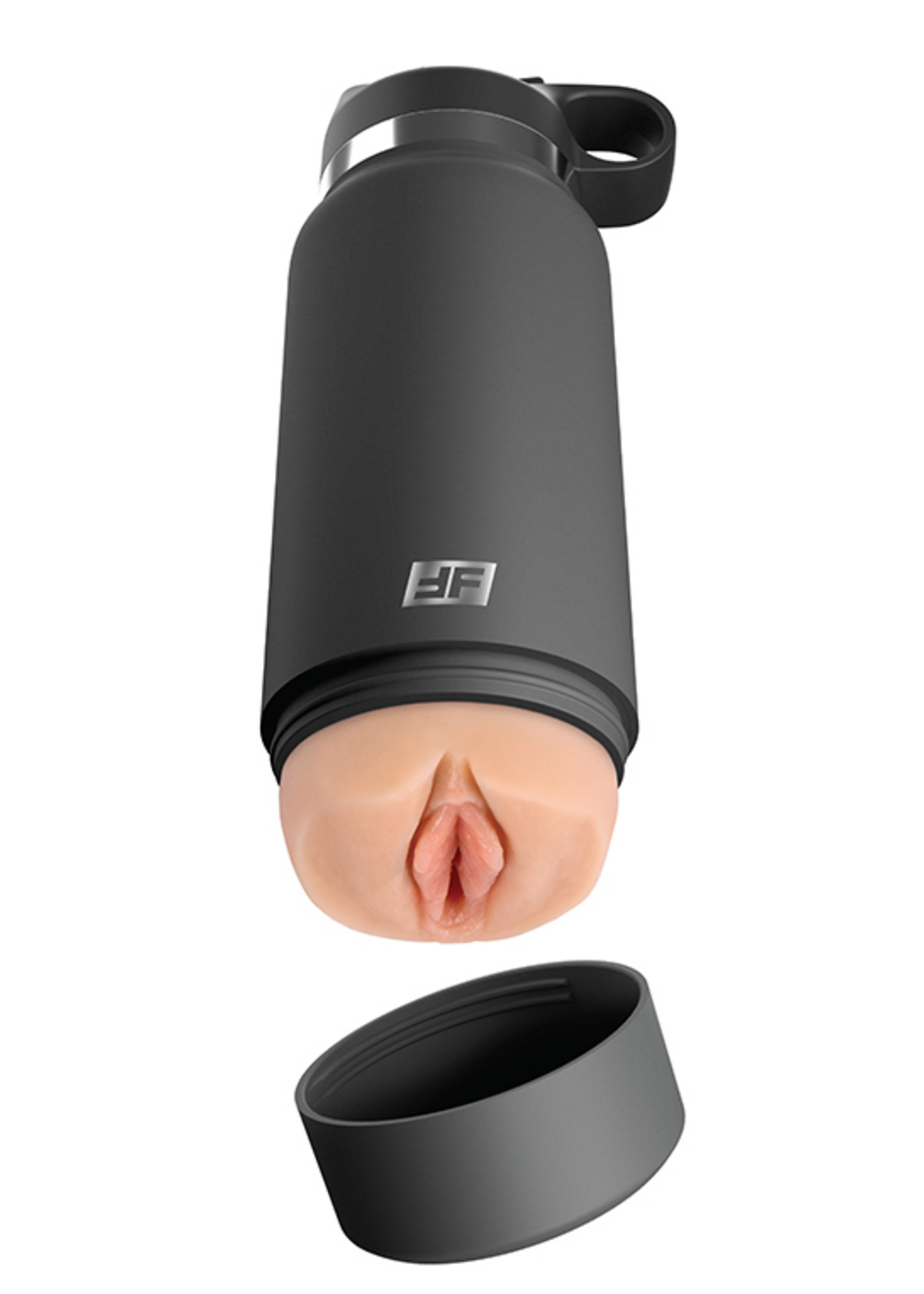 PDX Plus - Fuck Flask Secret Delight Stroker (Black/Light)