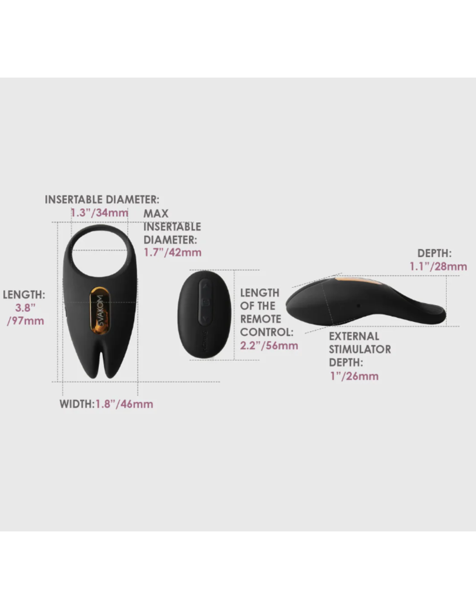 Svakom- Winni 2- Cock Ring w/App&Remote