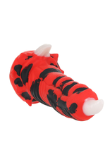XR Brands Creature Cocks - Red Talon Vibrating Silicone Dildo