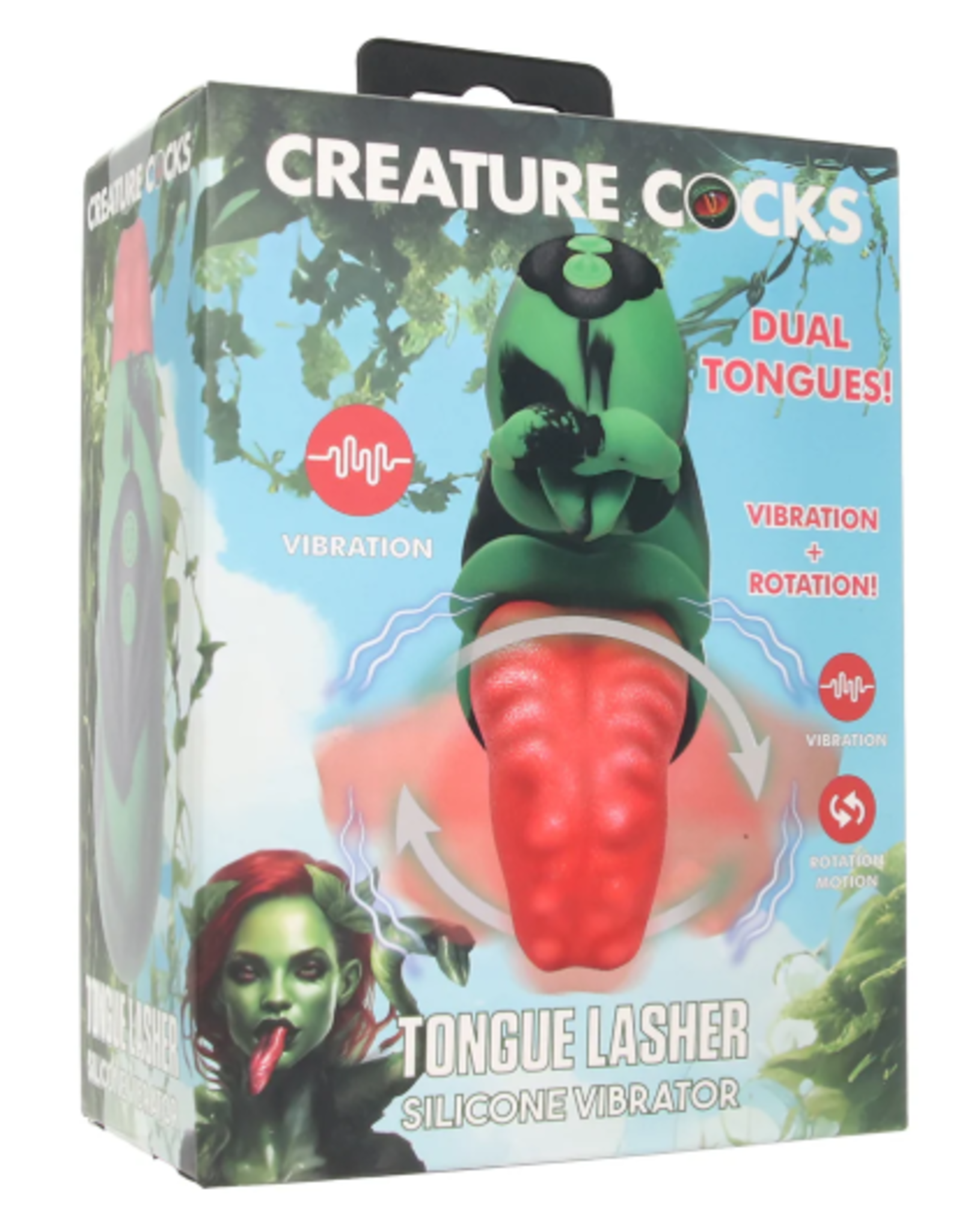 XR Brands Creature Cocks - Tongue Lasher Vibe