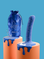 Biird Biird - Bae - Thin Silicone Dildo - Midnight Blue