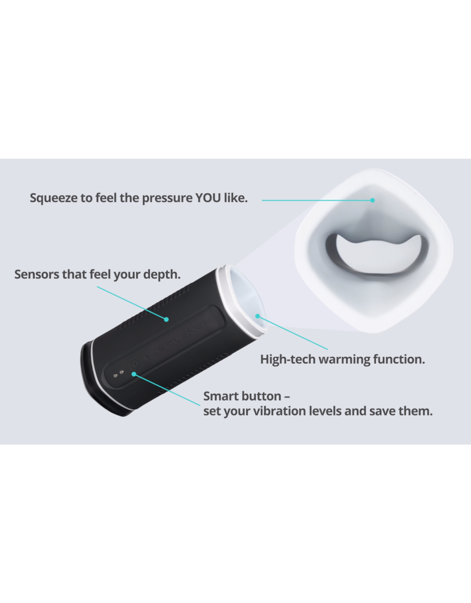 Lovense Lovense - Calor - Bluetooth Male Masturbator