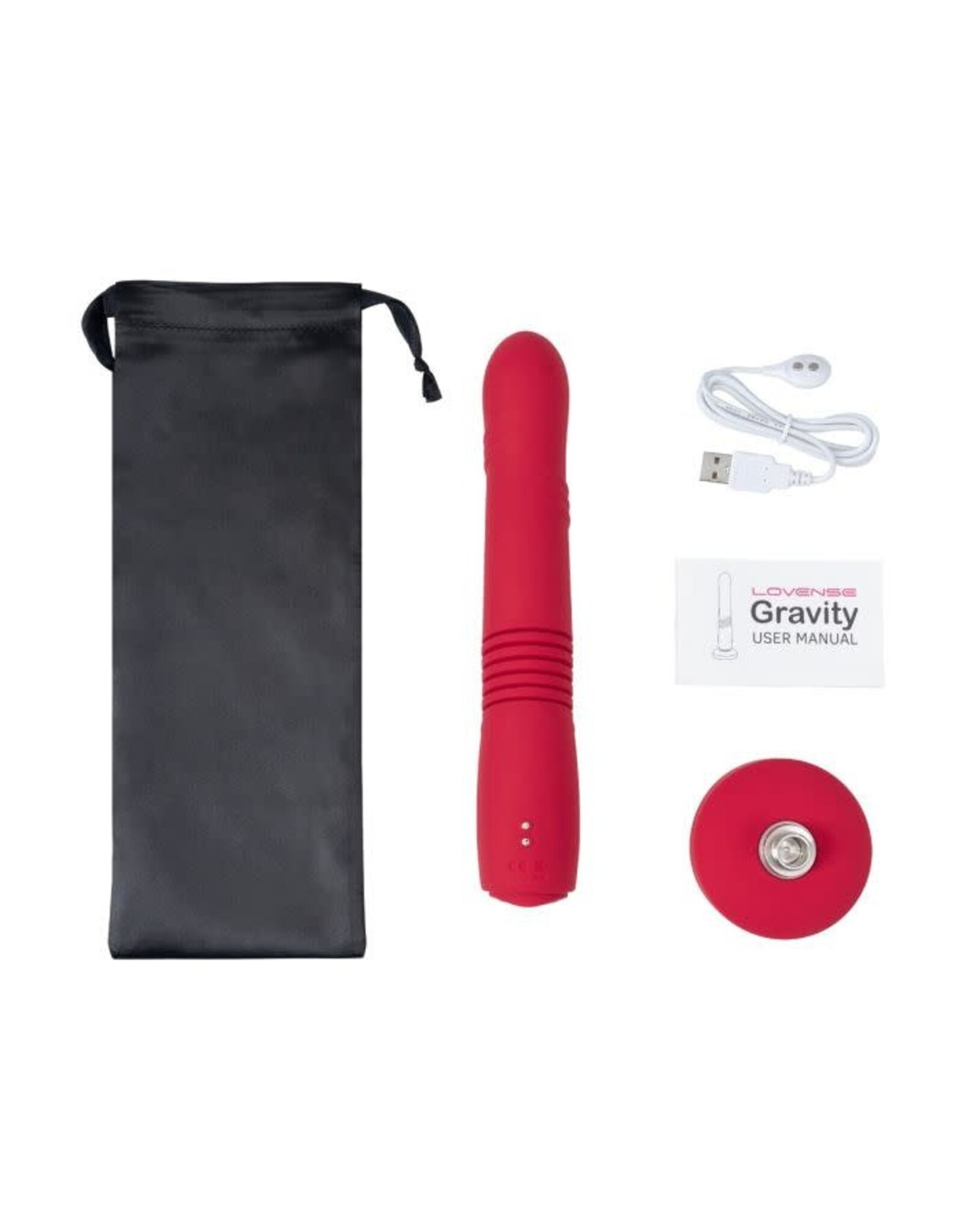 Lovense Lovense - Gravity - Bluetooth Thrusting Dildo