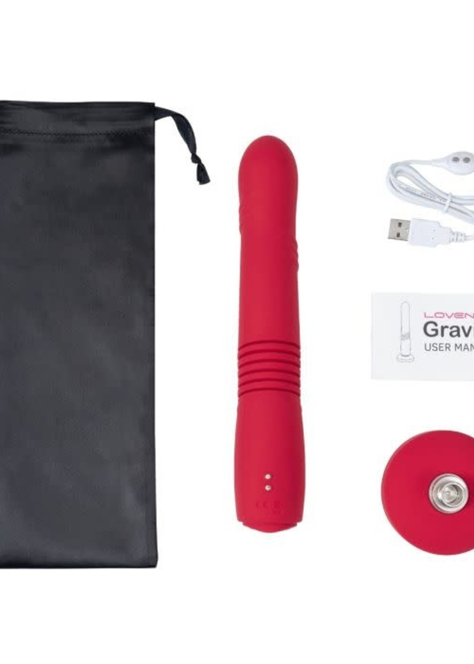 Lovense Lovense - Gravity - Bluetooth Thrusting Dildo