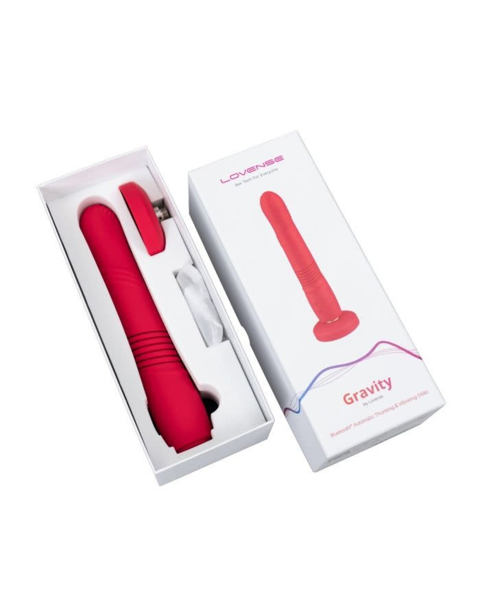 Lovense Lovense - Gravity - Bluetooth Thrusting Dildo