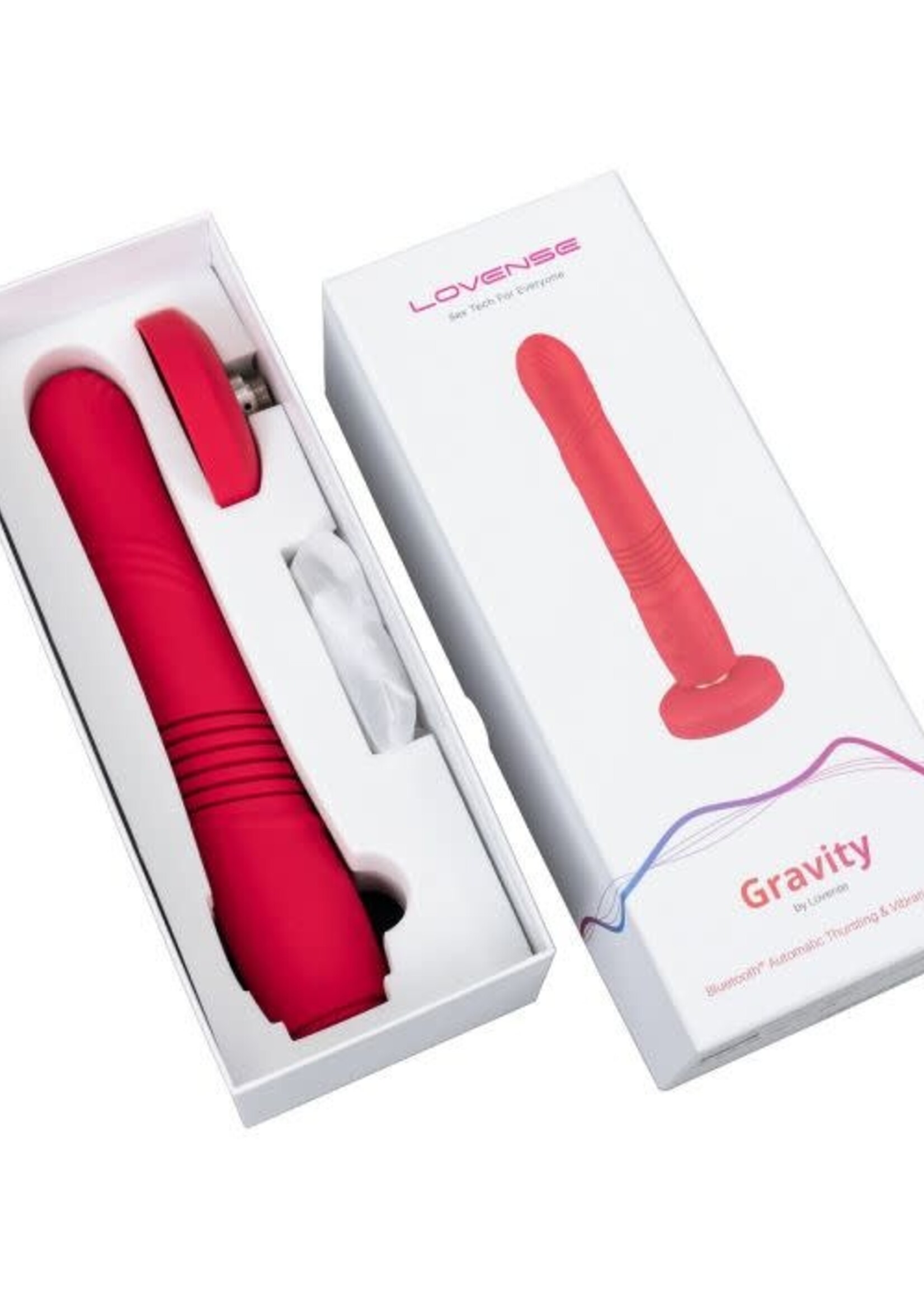 Lovense Lovense - Gravity - Bluetooth Thrusting Dildo