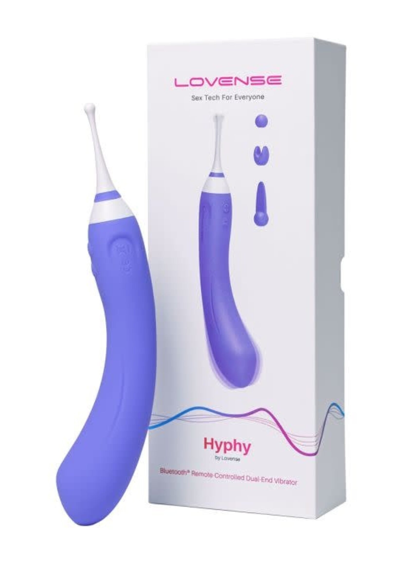 Lovense Lovense - Hyphy - Bluetooth Dual-End Vibrator