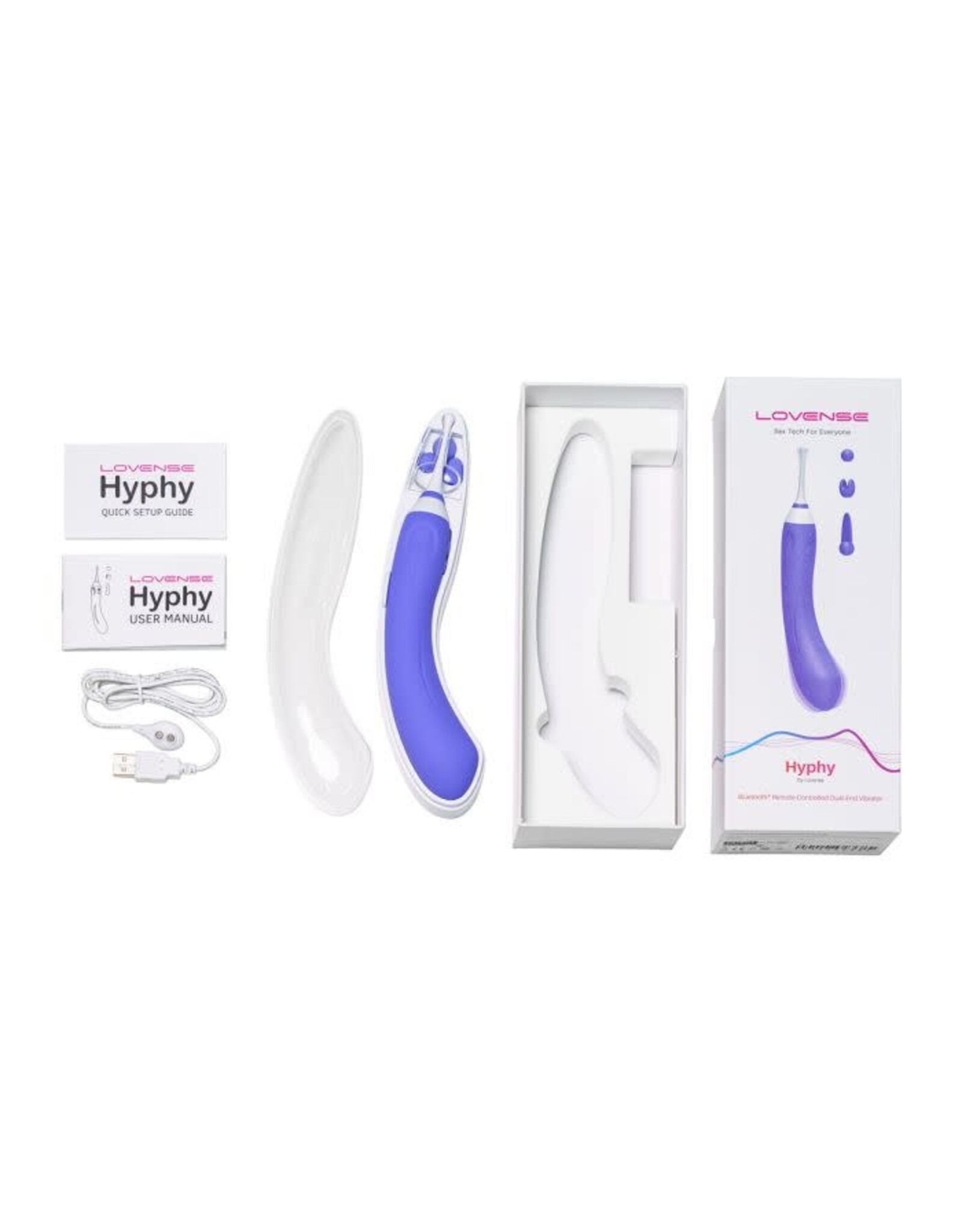 Lovense Lovense - Hyphy - Bluetooth Dual-End Vibrator