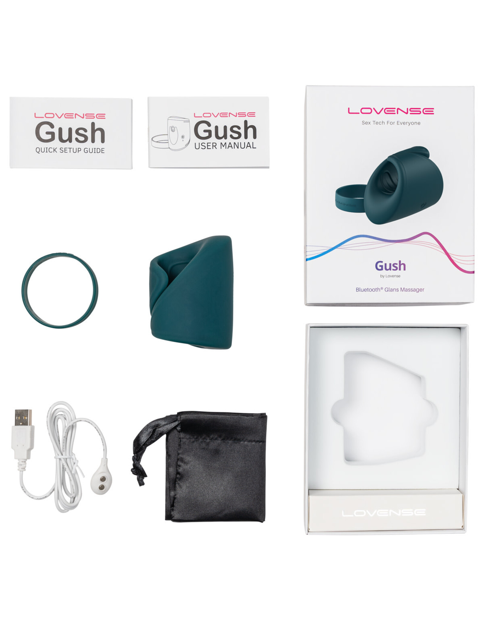Lovense Lovense - Gush - Bluetooth Glans Massager