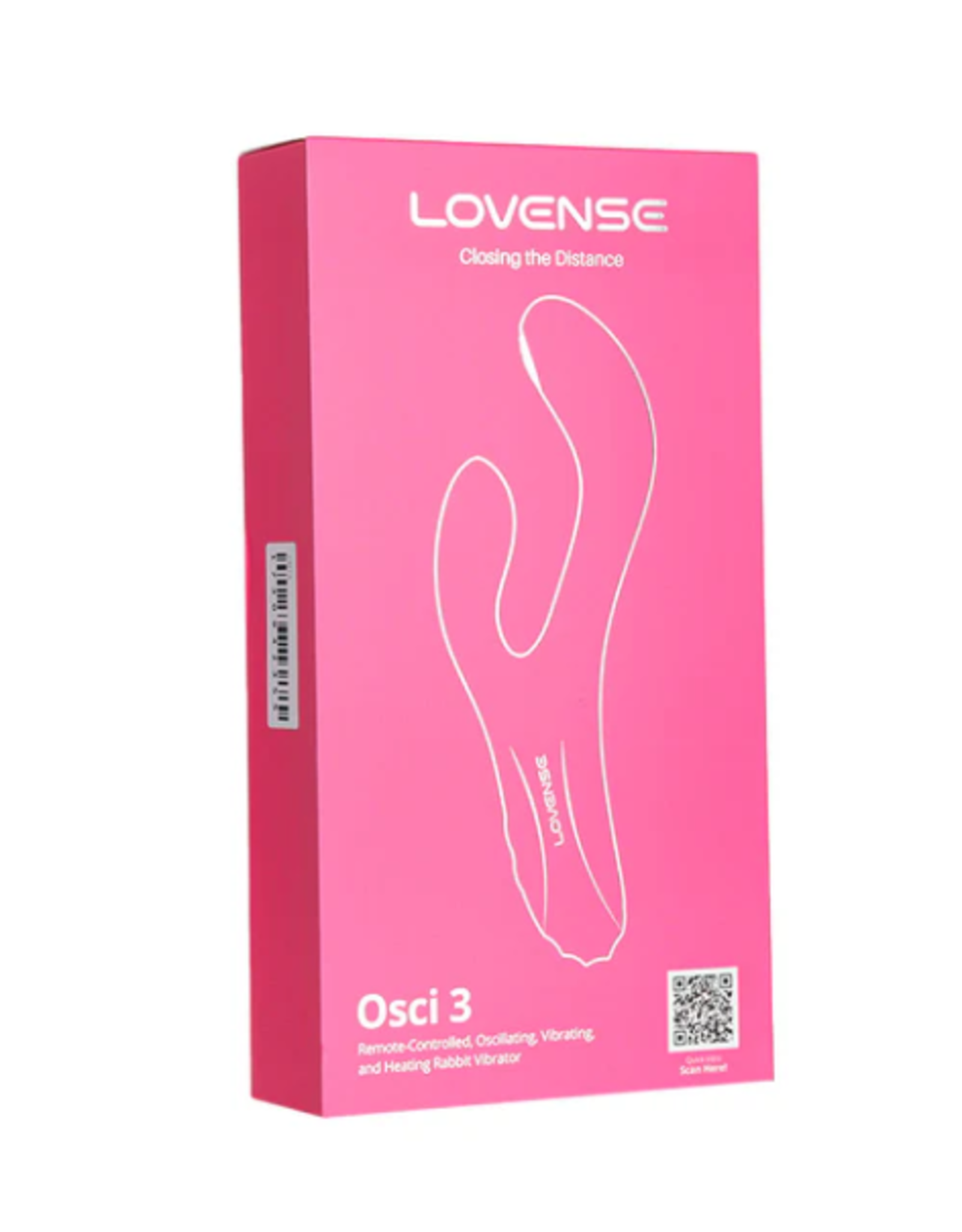 Lovense Lovense - Osci 3 - Oscillating & Heating Rabbit Vibrator