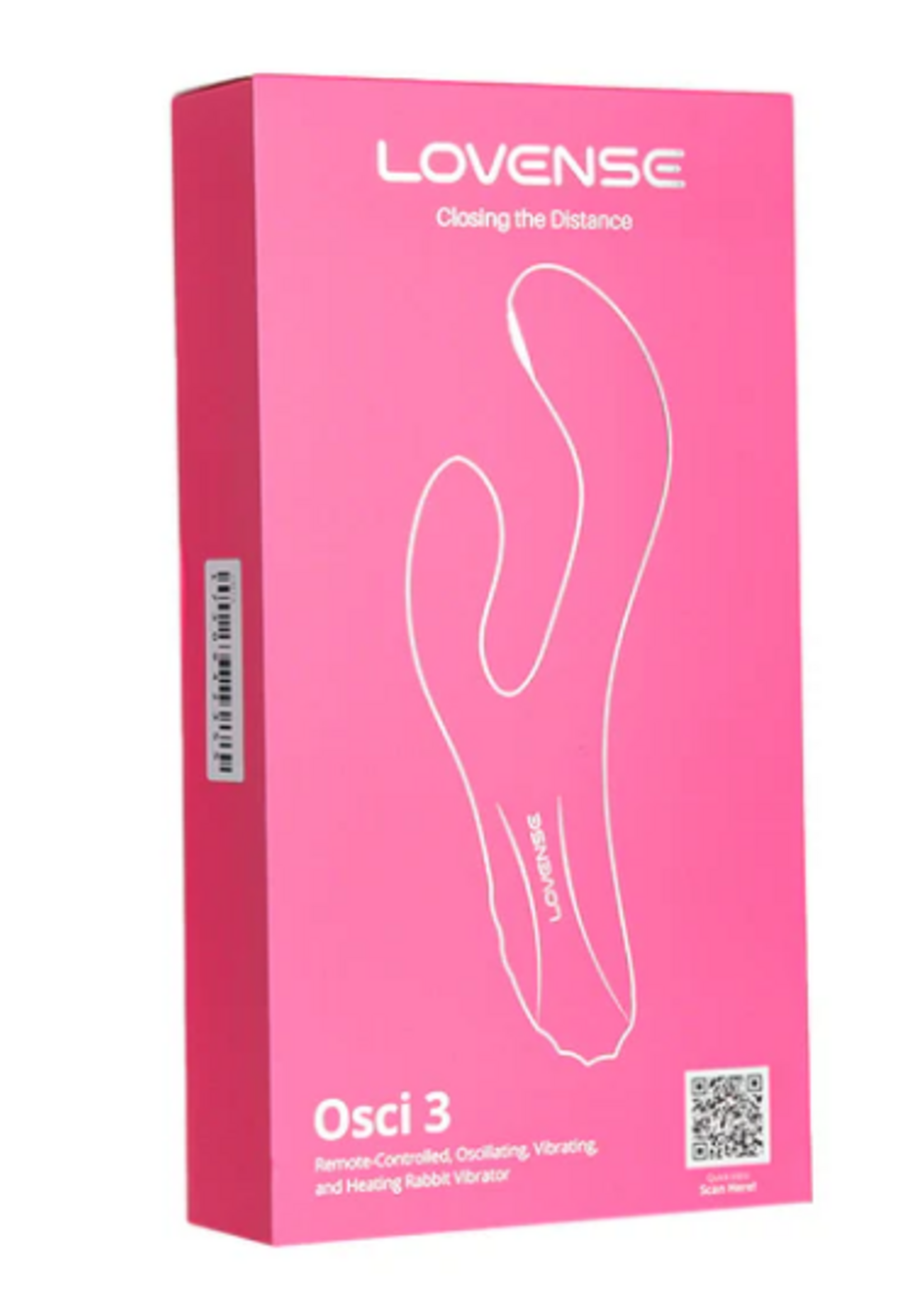 Lovense Lovense - Osci 3 - Oscillating & Heating Rabbit Vibrator