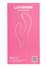 Lovense Lovense - Osci 3 - Oscillating & Heating Rabbit Vibrator