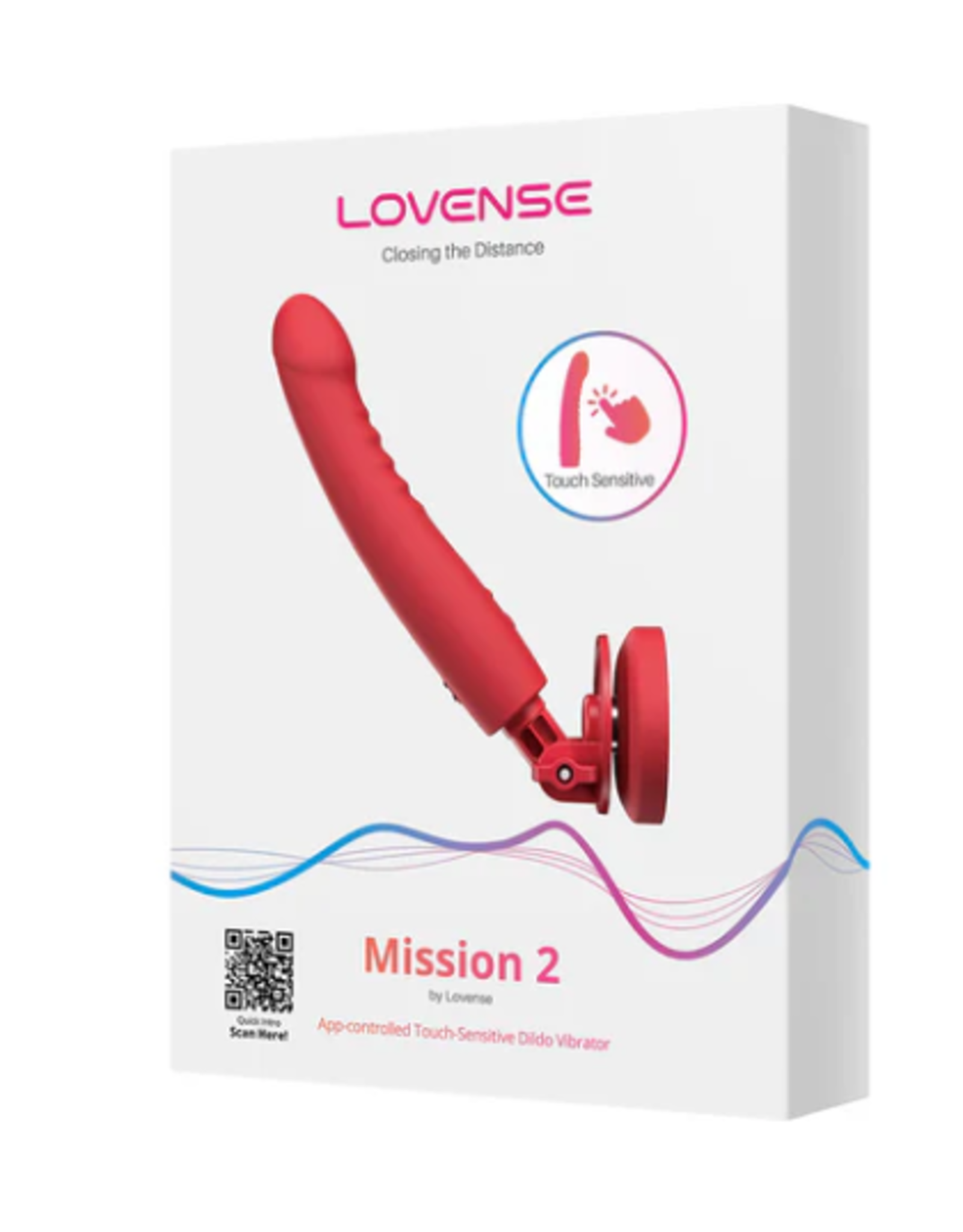 Lovense Lovense - Mission 2 - Vibrating Dildo