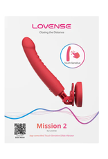 Lovense Lovense - Mission 2 - Vibrating Dildo