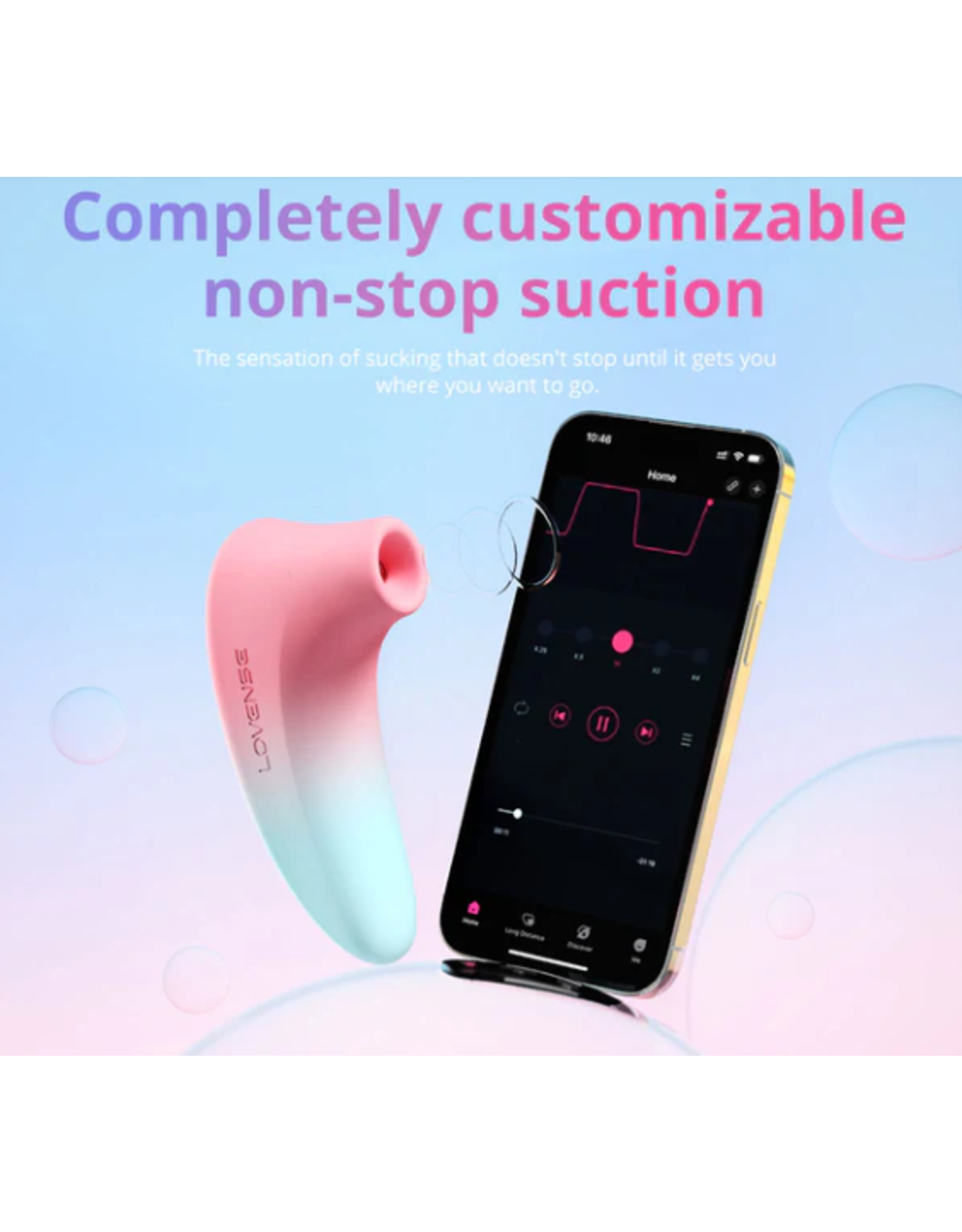 Lovense Lovense - Tenera 2 - Bluetooth Air Pulse Clitoral Stimulator