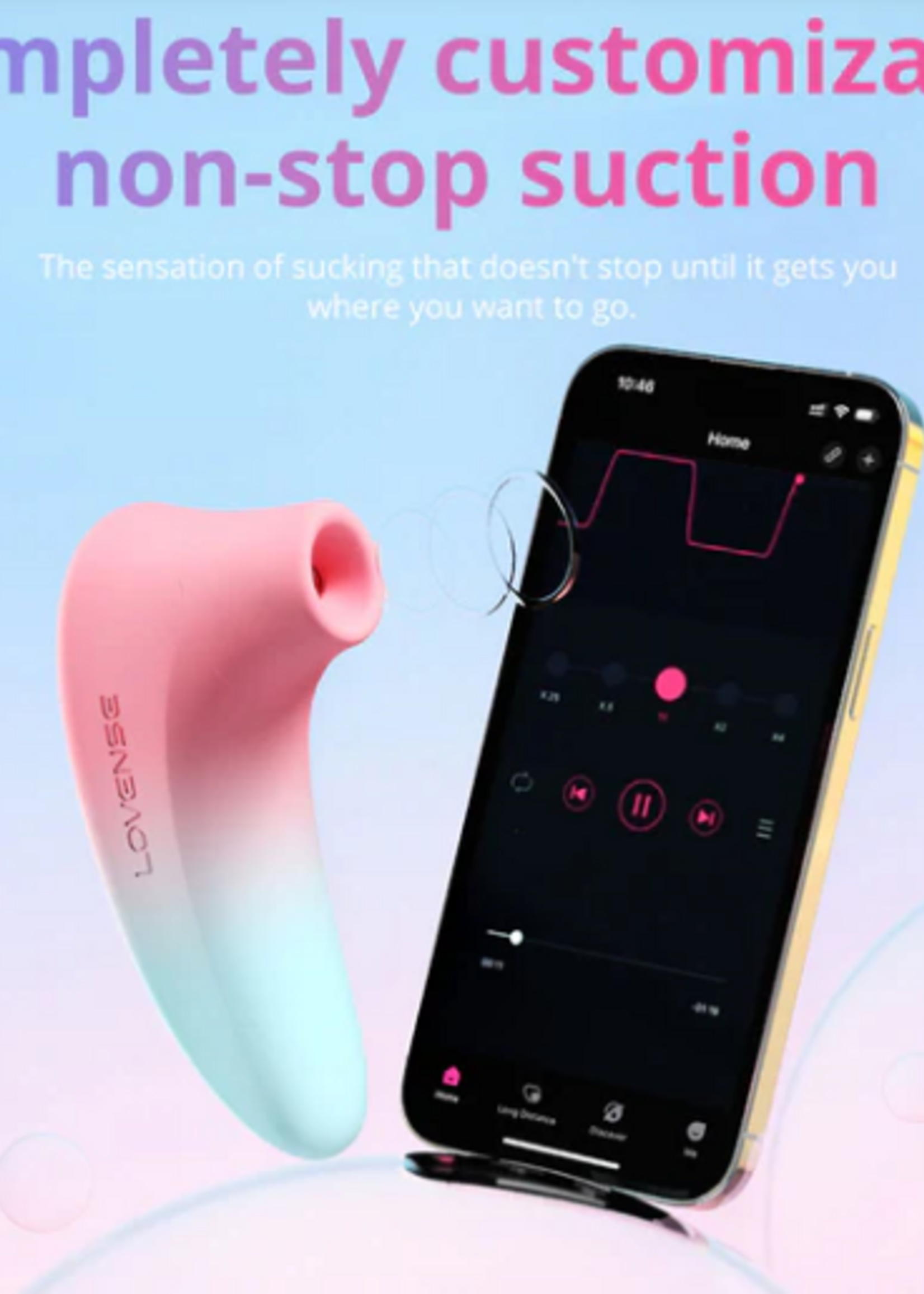 Lovense Lovense - Tenera 2 - Bluetooth Air Pulse Clitoral Stimulator