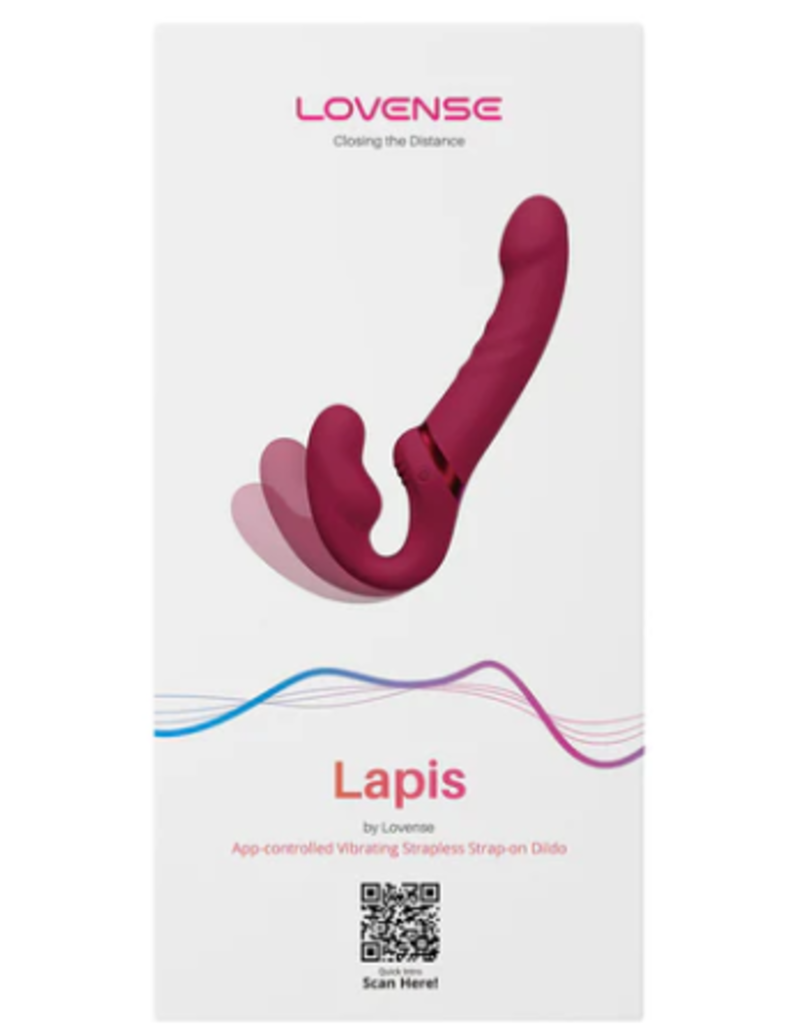 Lovense Lovense - Lapis - Vibrating Strapless Strap-on