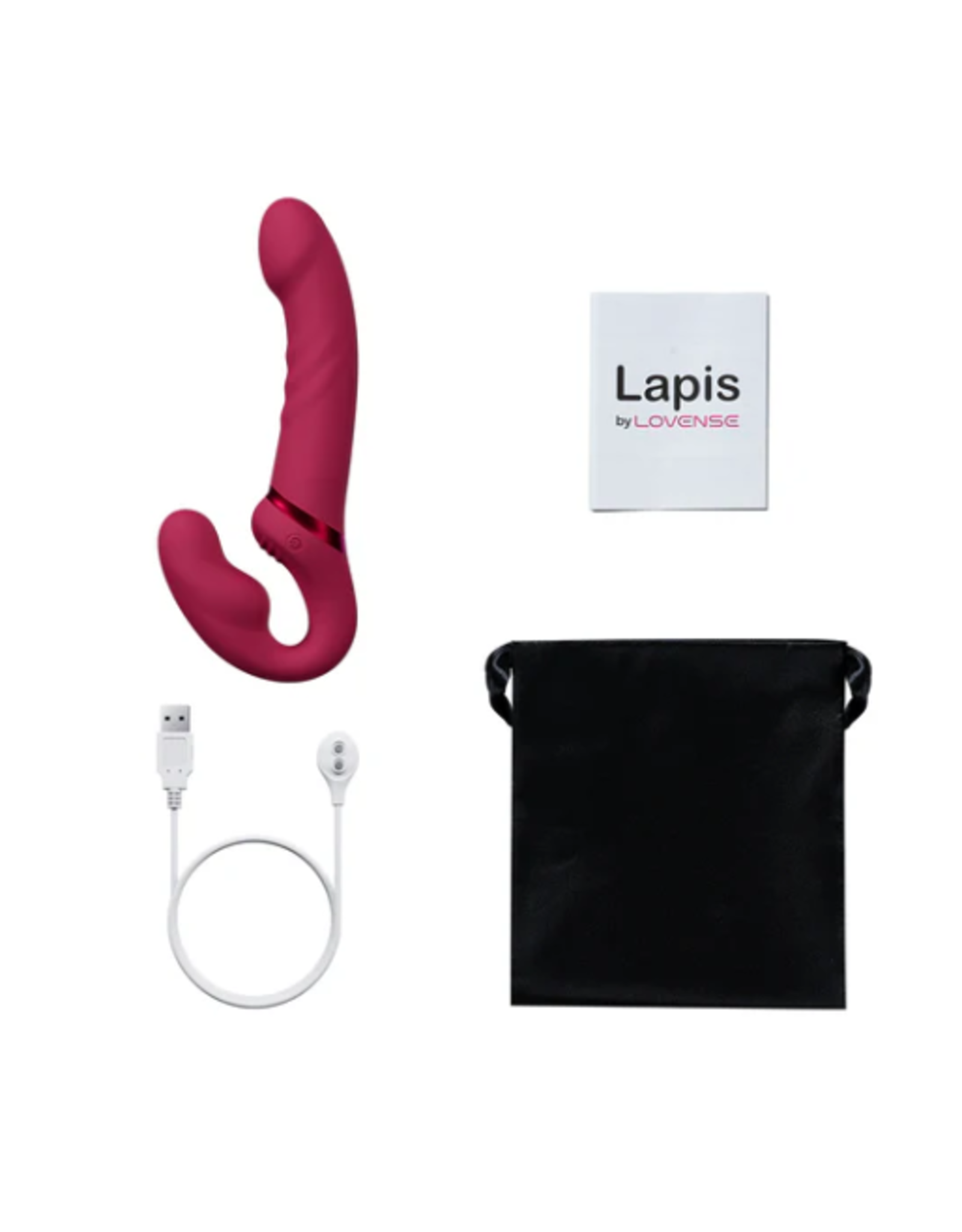 Lovense Lovense - Lapis - Vibrating Strapless Strap-on