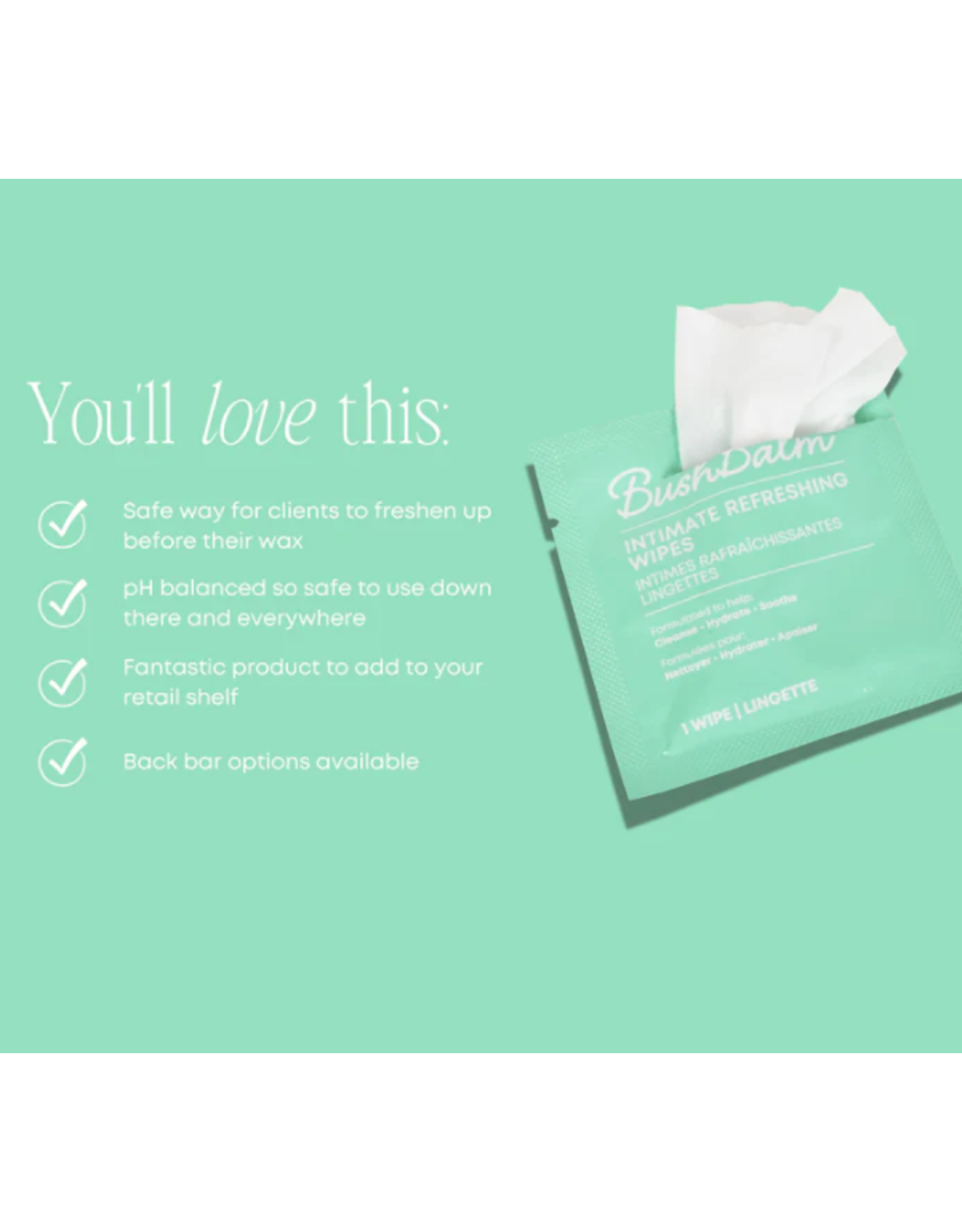 Bush Balm Bush Balm Intimate Refreshing Wipe