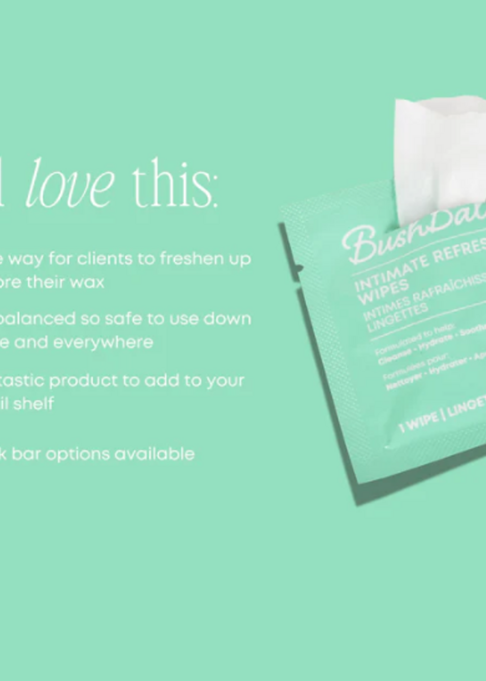Bush Balm Bush Balm Intimate Refreshing Wipe