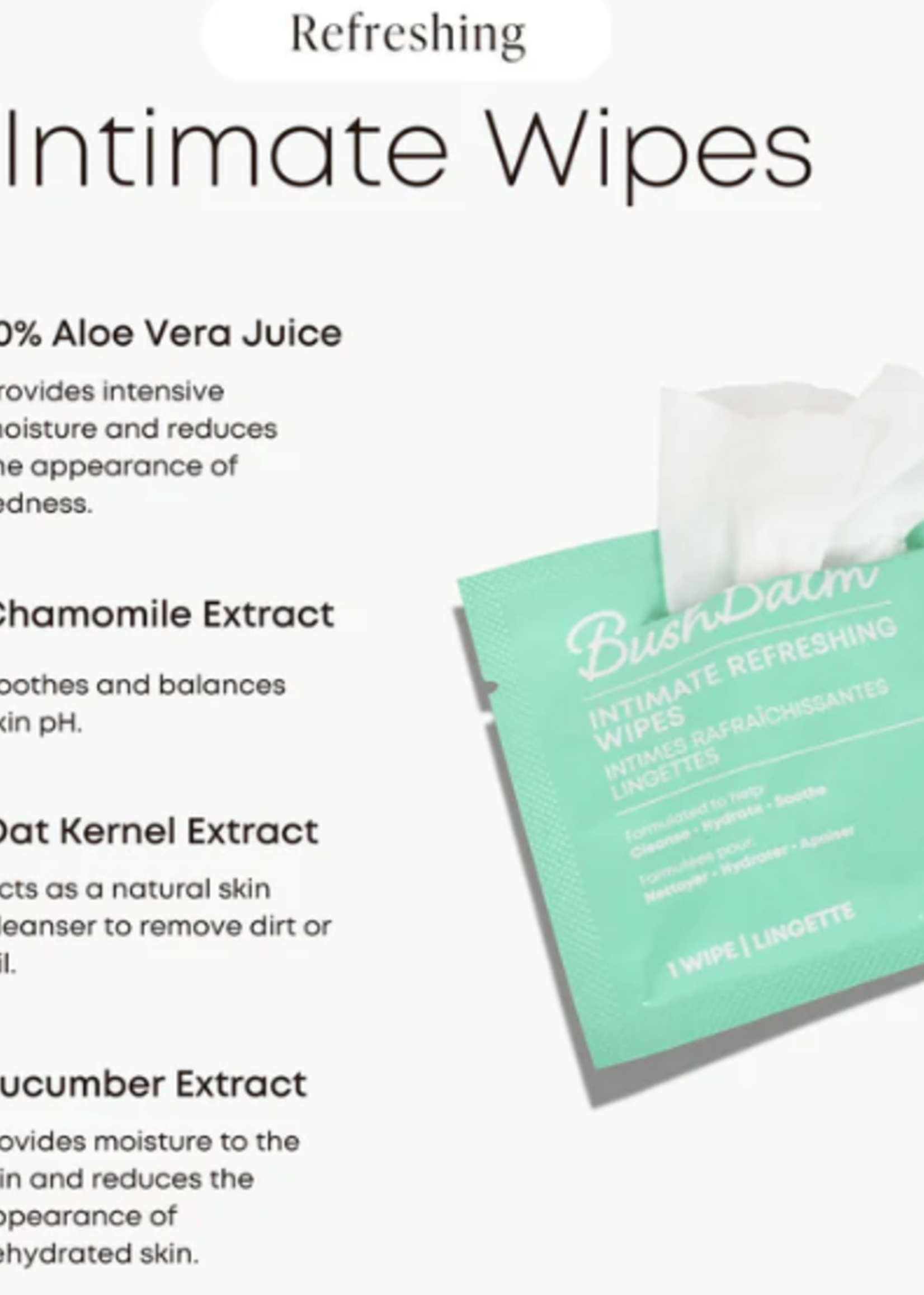Bush Balm Bush Balm Intimate Refreshing Wipe