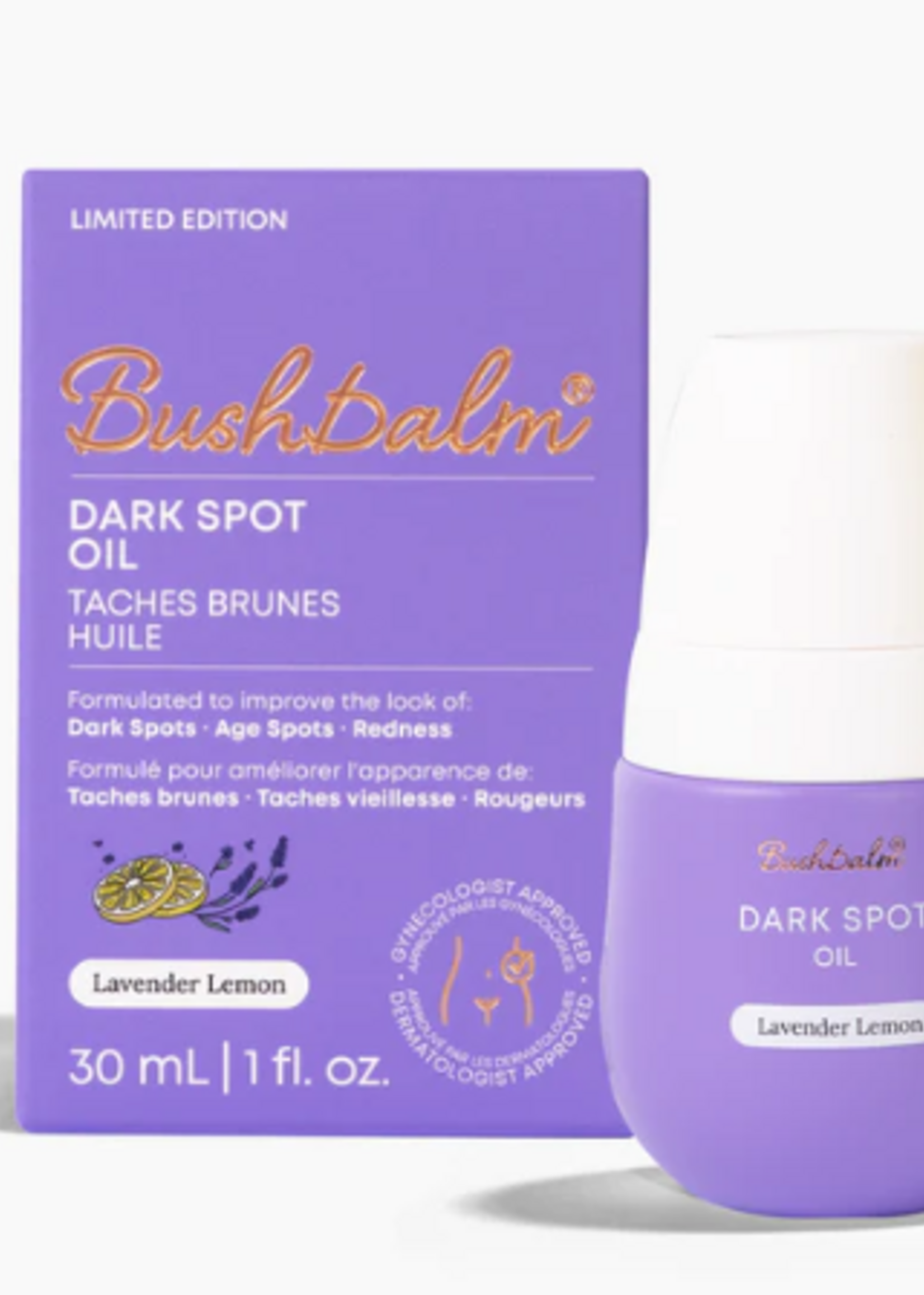 Bush Balm Bush Balm - Dark Spot Oil - Lavender Lemon