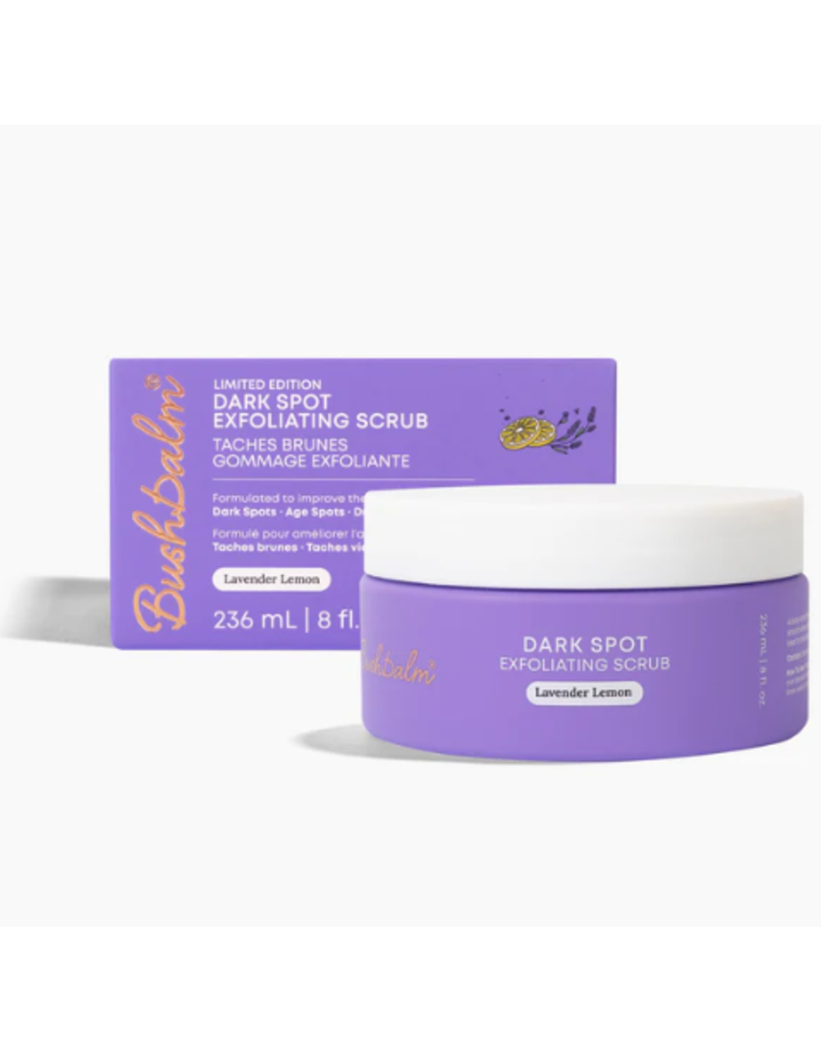 Bush Balm Bush Balm - Dark Spot Exfoliating Scrub - Lavender Lemon