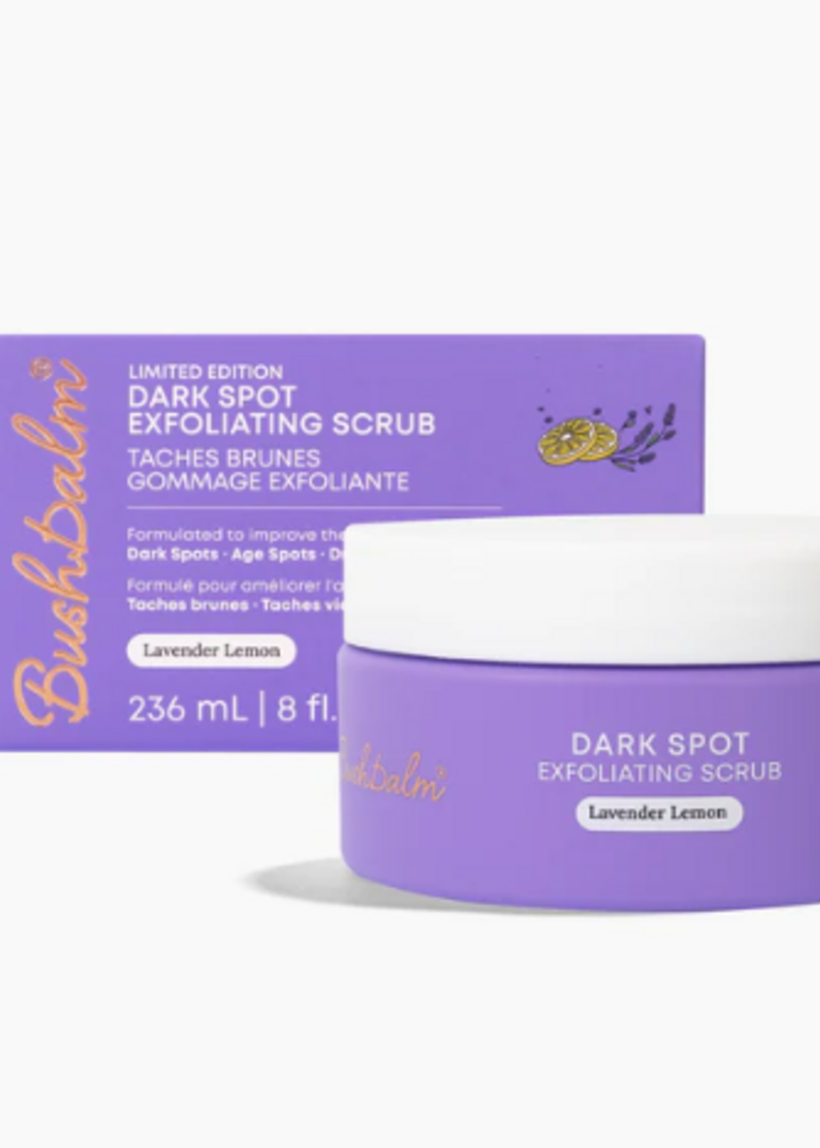 Bush Balm Bush Balm - Dark Spot Exfoliating Scrub - Lavender Lemon