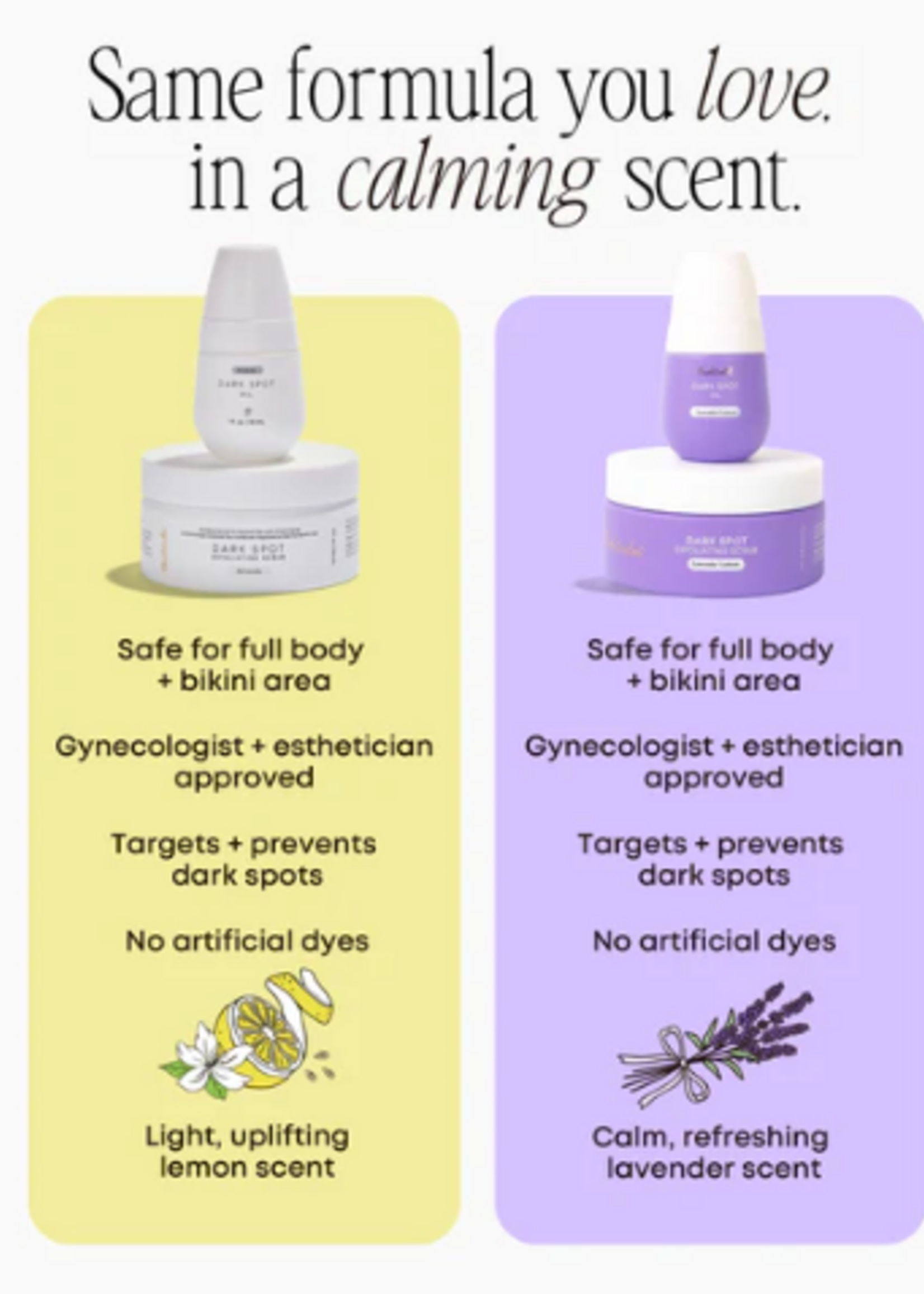 Bush Balm Bush Balm - Dark Spot Exfoliating Scrub - Lavender Lemon