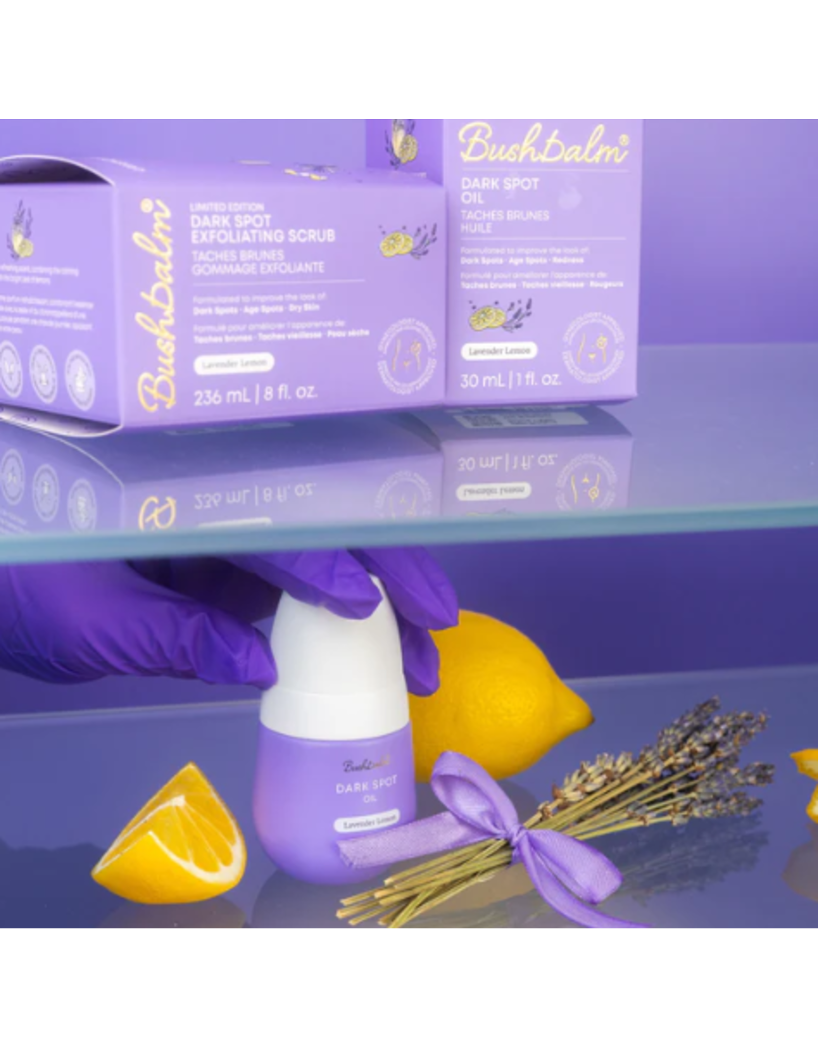 Bush Balm Bush Balm - Dark Spot Exfoliating Scrub - Lavender Lemon