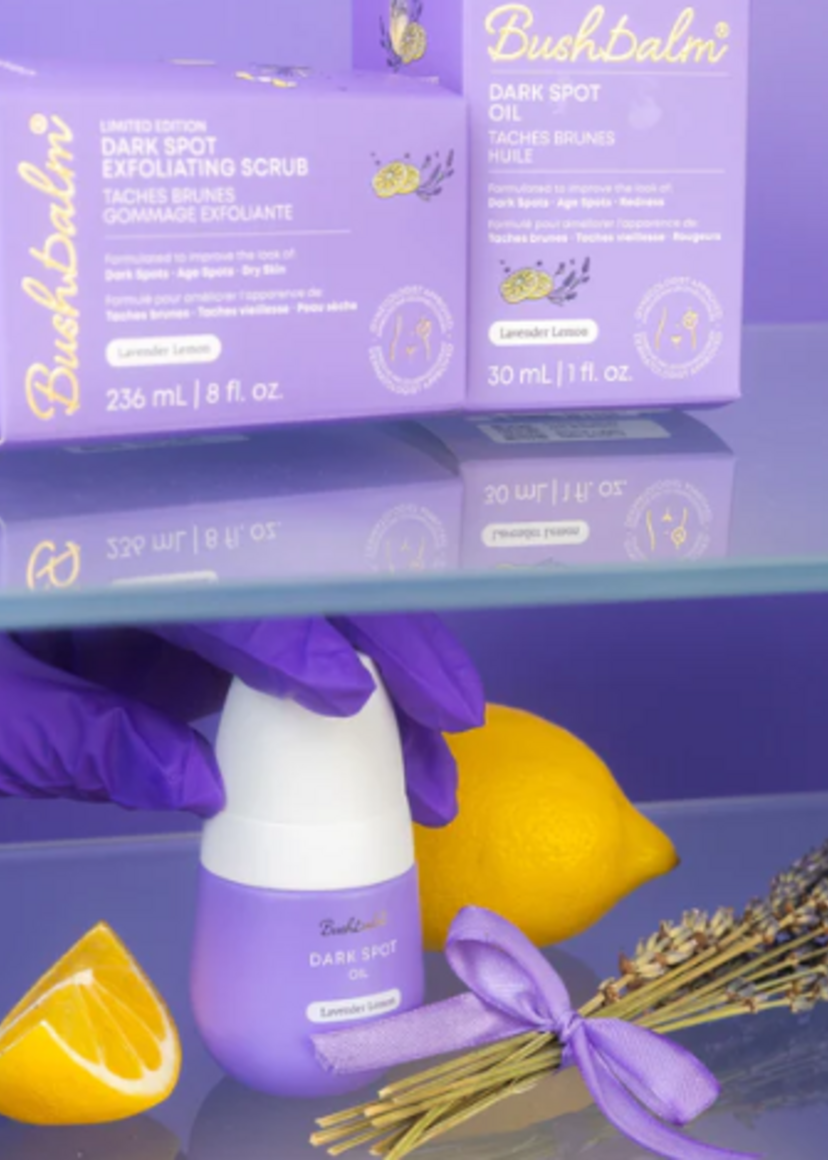 Bush Balm Bush Balm - Dark Spot Exfoliating Scrub - Lavender Lemon