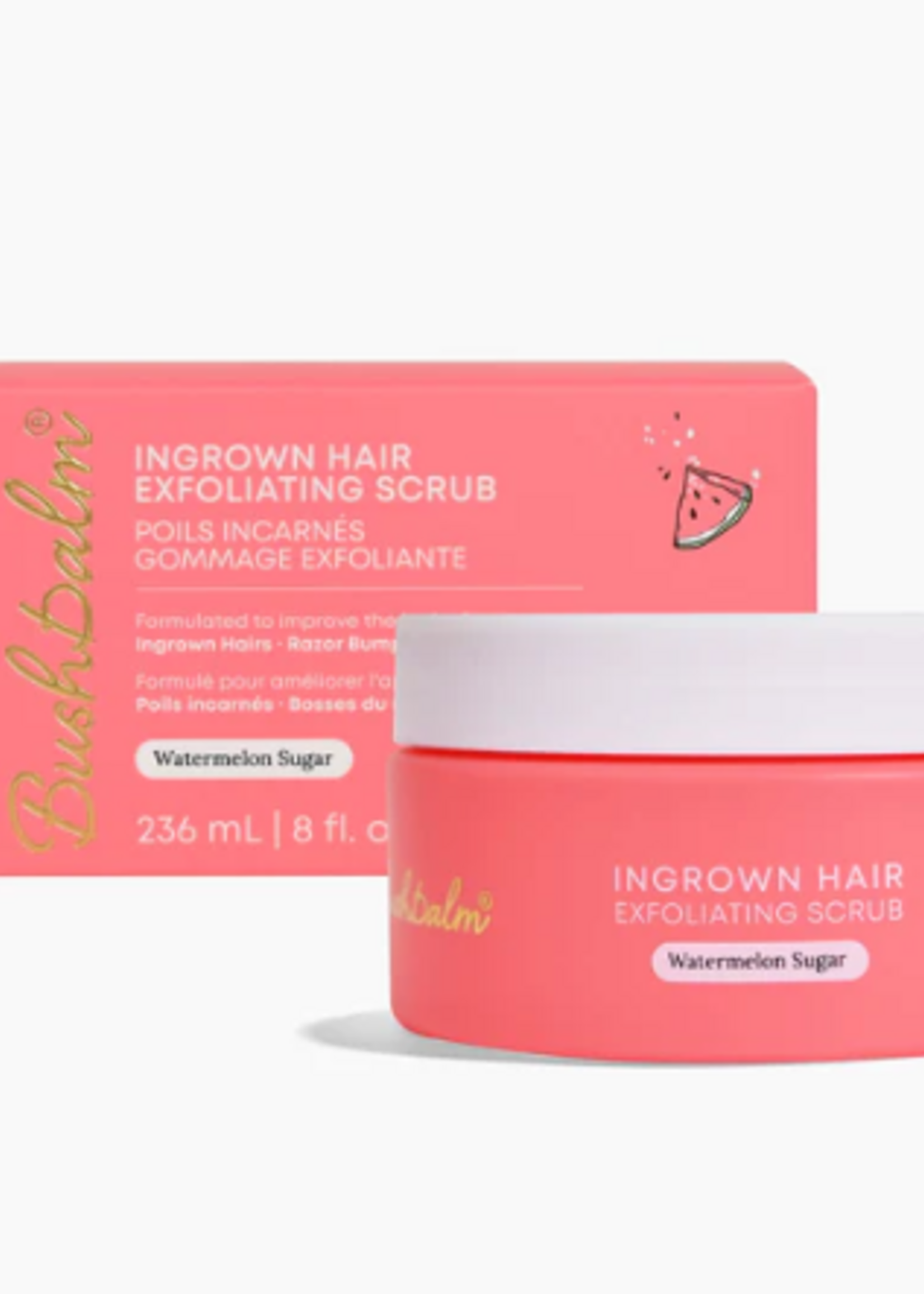 Bush Balm Bush Balm - Ingrown Hair Exfoliating Scrub - Watermelon Sugar