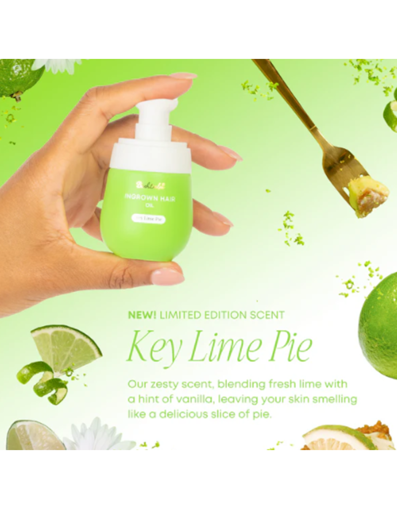 Bush Balm Bush Balm - Ingrown Hair Oil (30ml) - Key Lime Pie