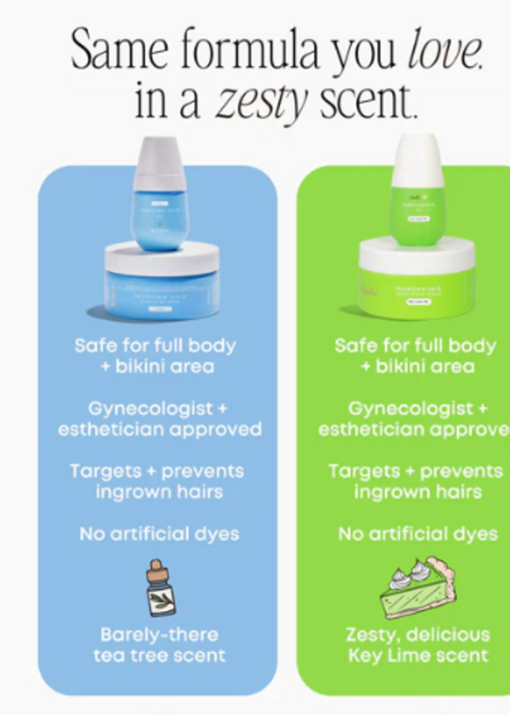 Bush Balm Bush Balm - Ingrown Hair Oil (30ml) - Key Lime Pie