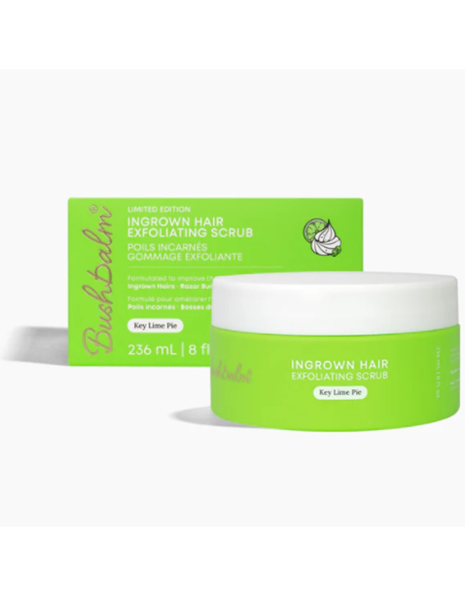 Bush Balm Bush Balm - Ingrown Hair Exfoliating Scrub - Key Lime Pie