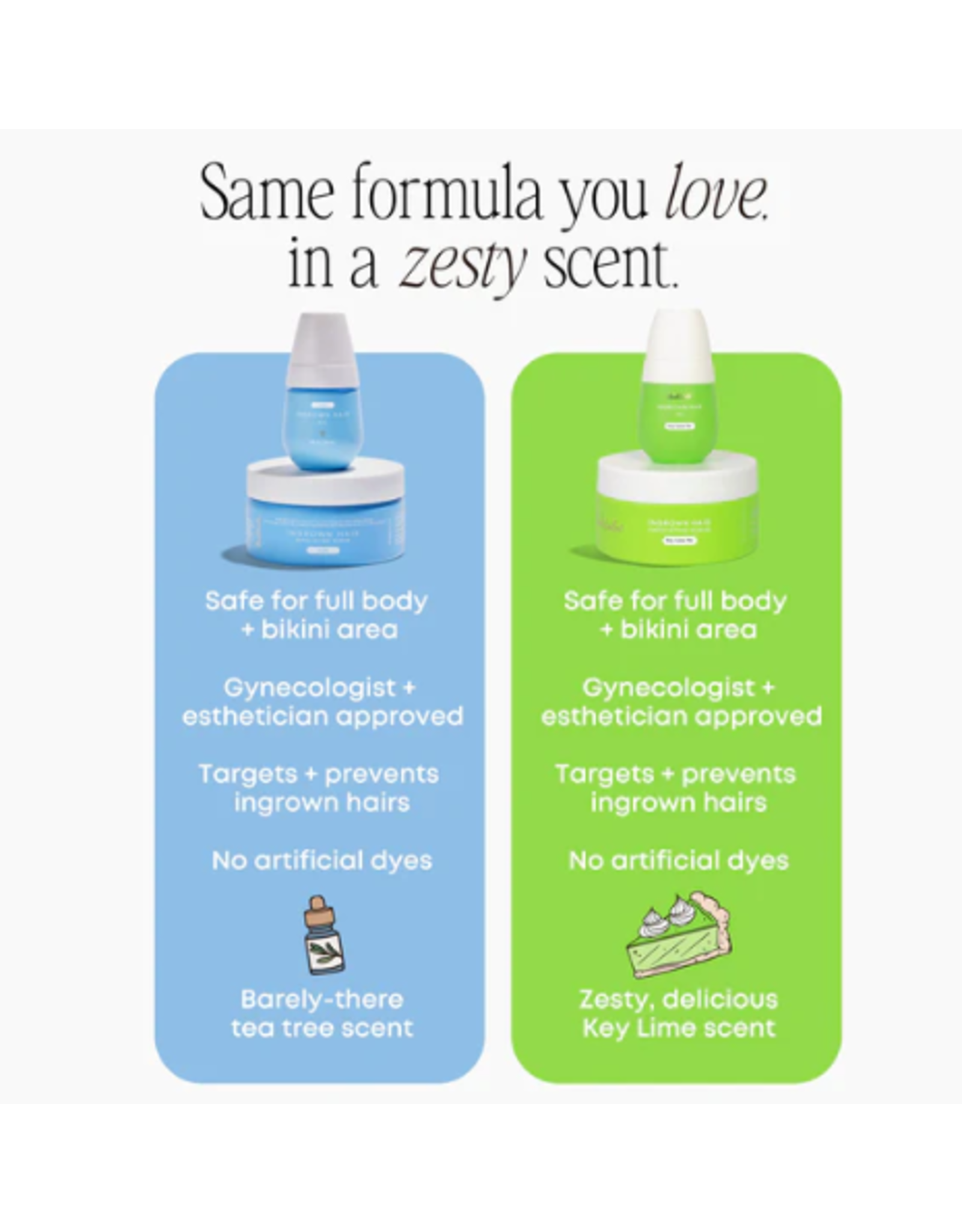 Bush Balm Bush Balm - Ingrown Hair Exfoliating Scrub - Key Lime Pie