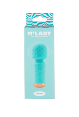 BMS Factory M'Lady Mini Vibrator Wand - Teal