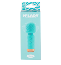 BMS Factory M'Lady Mini Vibrator Wand - Teal