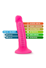 Blush Novelties Blush - Neo 6" Dual Density Cock - Pink