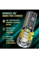 Blush Novelties Blush- M for Men SpinMaster Pro Vibrating Rotating Stroker