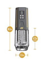 Blush Novelties Blush- M for Men SpinMaster Pro Vibrating Rotating Stroker